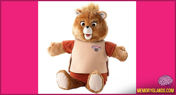 funny toy stuffed bear teddy ruxpin photo