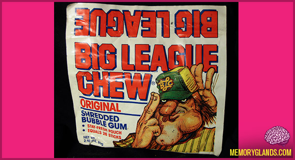 funny big league chew bubble gum candy photo