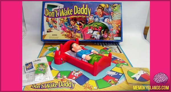 funny don't wake daddy board game toy photo