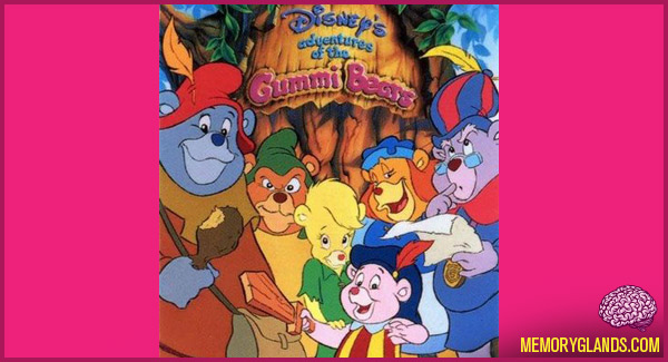 funny disney tv show adventures of the gummi bears photo