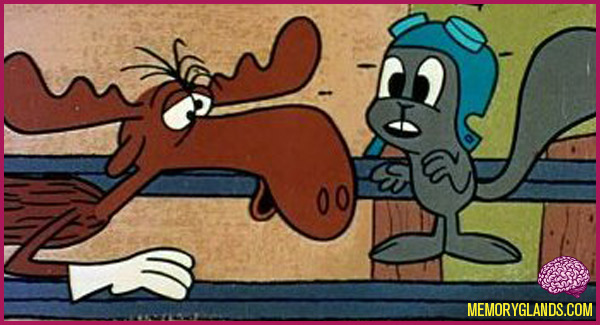 funny cartoon rocky and bullwinkle tv show photo