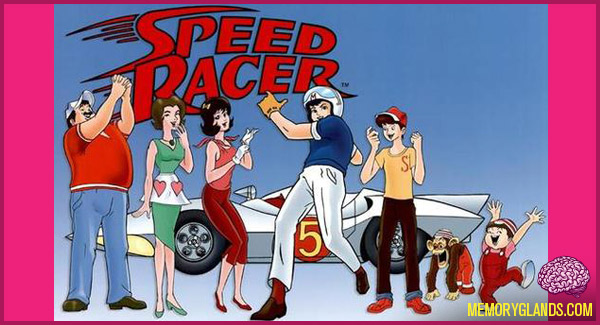 funny cartoon speed racer tv show photo