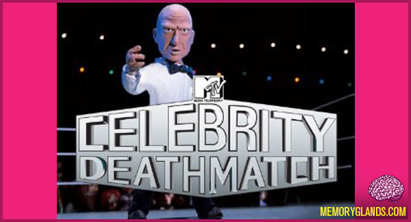 funny mtv tv show celebrity deathmatch photo