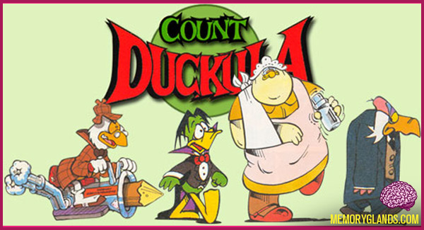 funny count duckula cartoon tv show photo