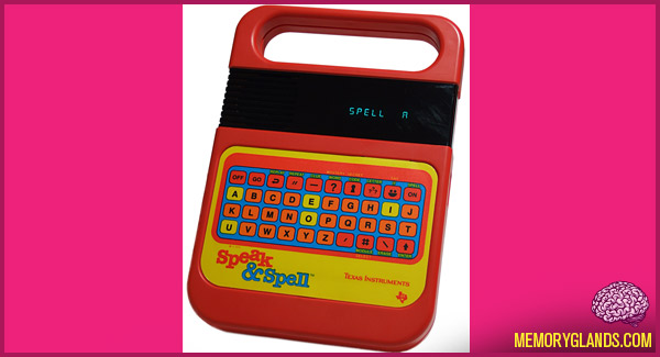 funny childrens toy speak and spell photo