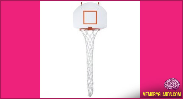 funny laundry basketball hoop photo