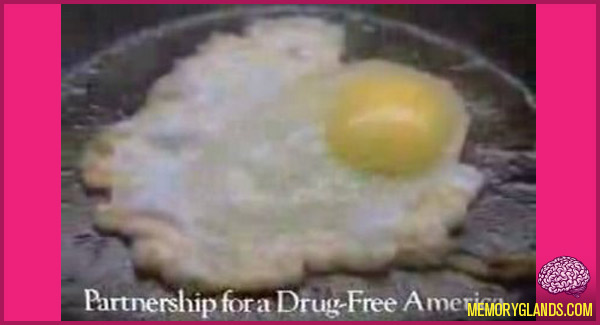 funny brain on drugs ad photo