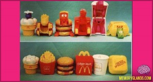 mcdonald's transforming food toys