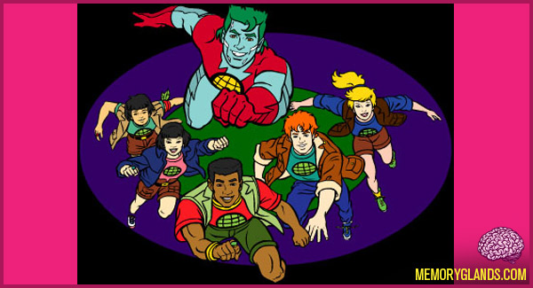 funny cartoon captain planet tv show photo