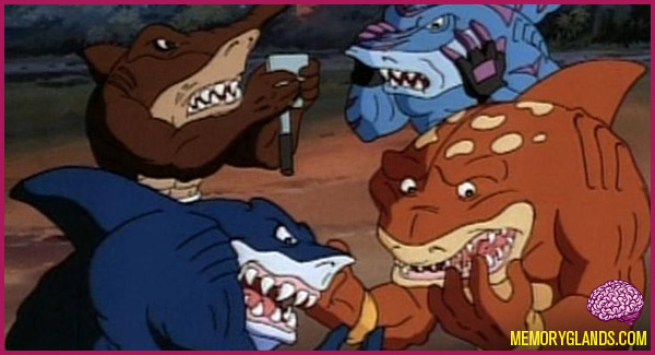 funny street sharks cartoon tv show photo
