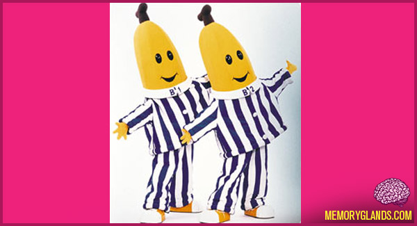 funny bananas in pajamas tv show photo