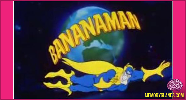 funny bananaman cartoon photo