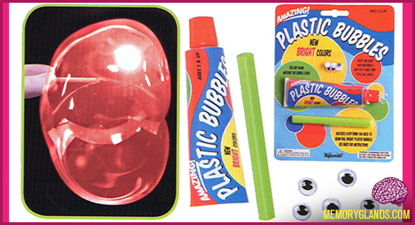 Super Elastic Bubble Plastic. In the 80s, though, back when it still had  acetone and benzene. : r/nostalgia