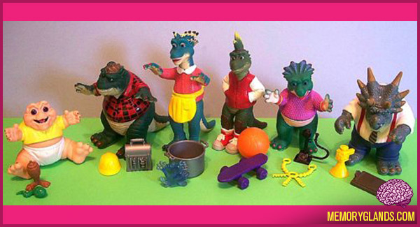 dinosaurs tv show action figures